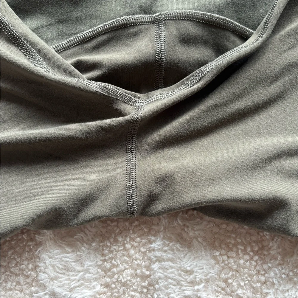 Lululemon Blissful Bend Super High-Rise Short 8” Army Green Size 2